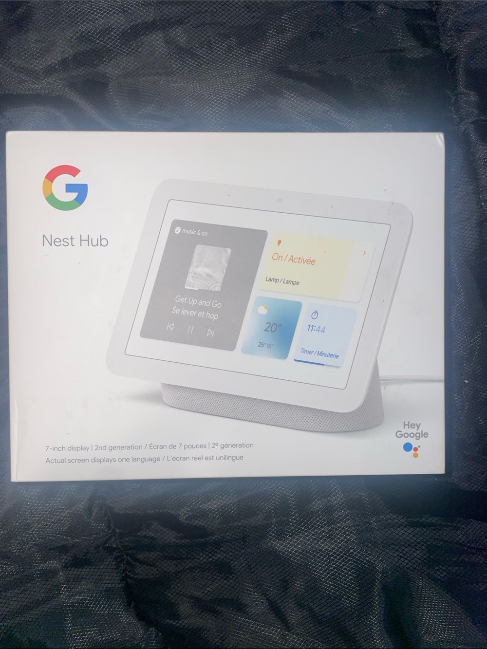 New eraGoogle Nest Hub Smart Display - White Frame